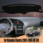 Накидка на приборную панель автомобиля для Hyundai Elantra 2001-2006 XD I30 LHD RHD, коврик для приборной панели, коврик для приборной панели