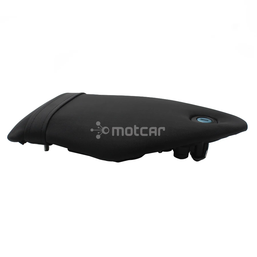 Черная накладка на заднее сиденье из искусственной кожи для мотоцикла с замком BMW