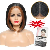 sylhair bob wigs lace front bob wigs for women straight bob wigs with transparent lace middle parting hairline