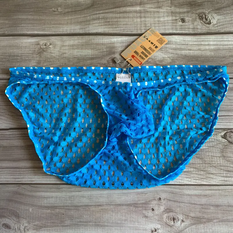 Сексуальные мужские прозрачные тонкие соты с петельками эластичные низкой