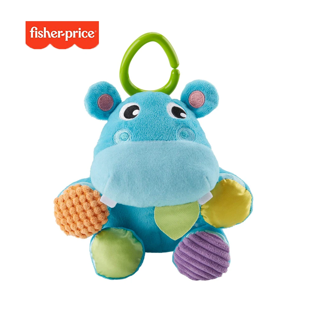 

Fisher Price Little Hippo Magic Ball Plush Toys Early Childhood Education Learning Toys Can Become a Ball Christmas Gifts GFC35