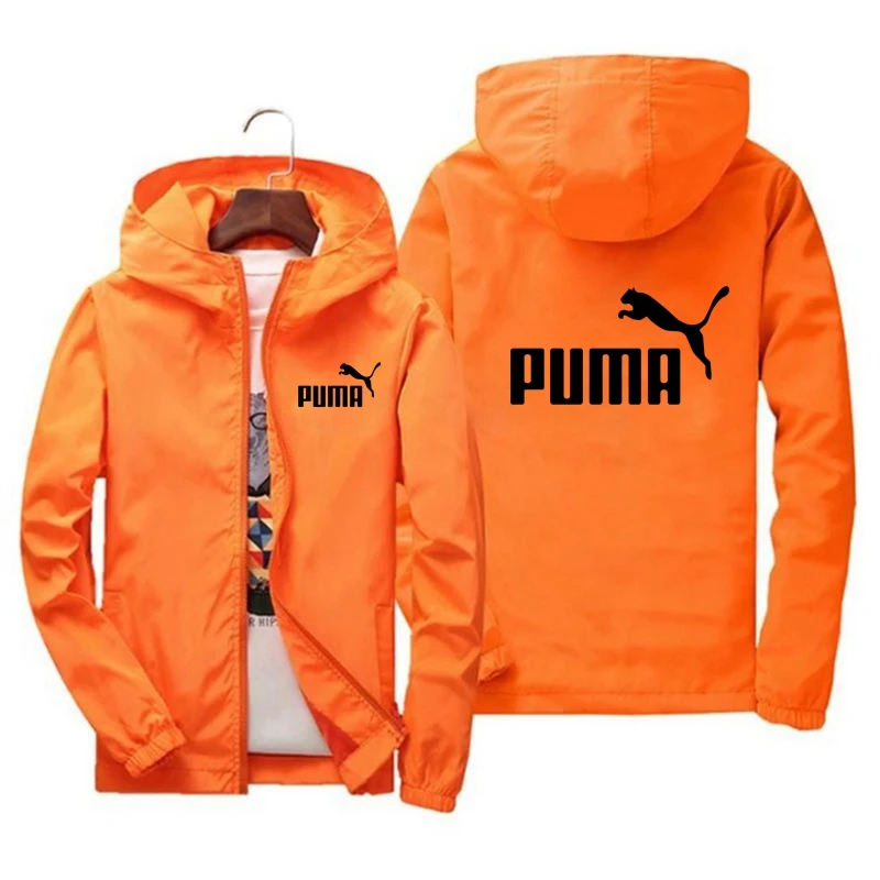 

Quality Bomber Solid Casual Jacket Men Spring Autumn Outerwear Mandarin Sportswear Mens Jackets for Male Coats M-5XL6XL 7XL PUMA