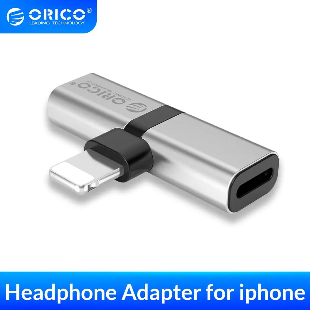 Адаптер для наушников ORICO адаптер iphone 7 Plus разветвитель освещения адаптеры