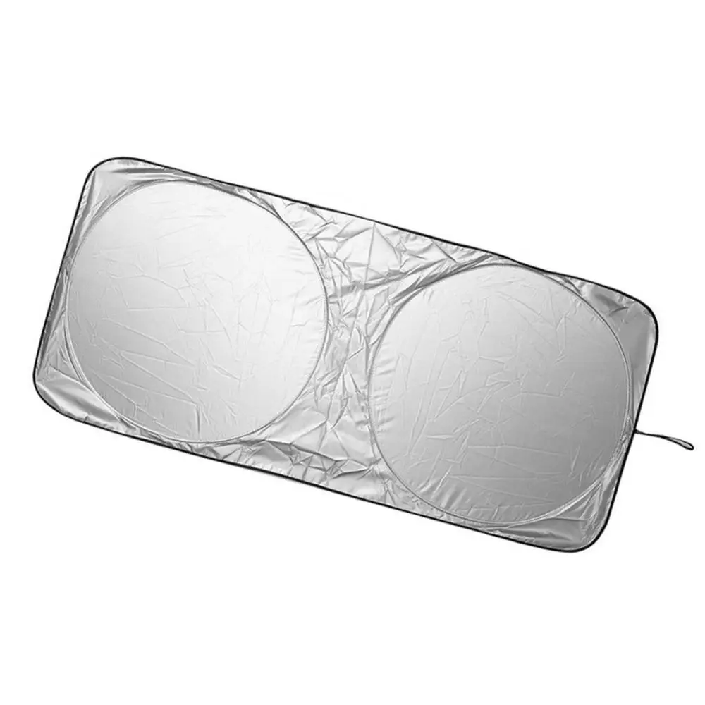 

Hot Sale Car Front Window Sun Shade Visor Folding Windshield Anti-UV Cover Protector Durable Foldable Car Windshield Sun Shade