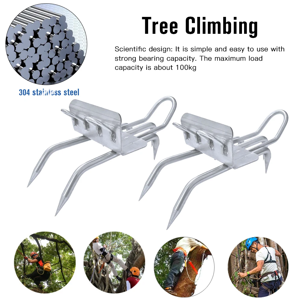Дерево оснастка для скалолазания полюс бутсы с шипами альпинистов охоты