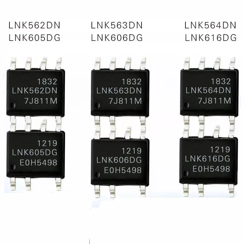 (5 шт.) LNK562DN LNK563DN LNK564DN LNK605DG LNK606DG LNK616DG SOP-7