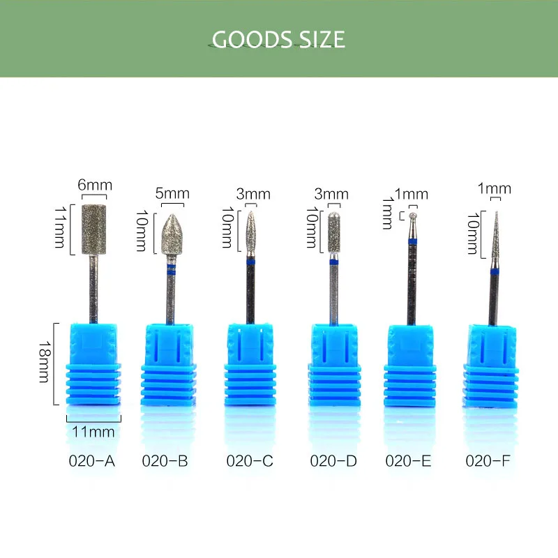 Алмазные сверла для ногтей электрическая маникюрная машина аксессуары маникюра