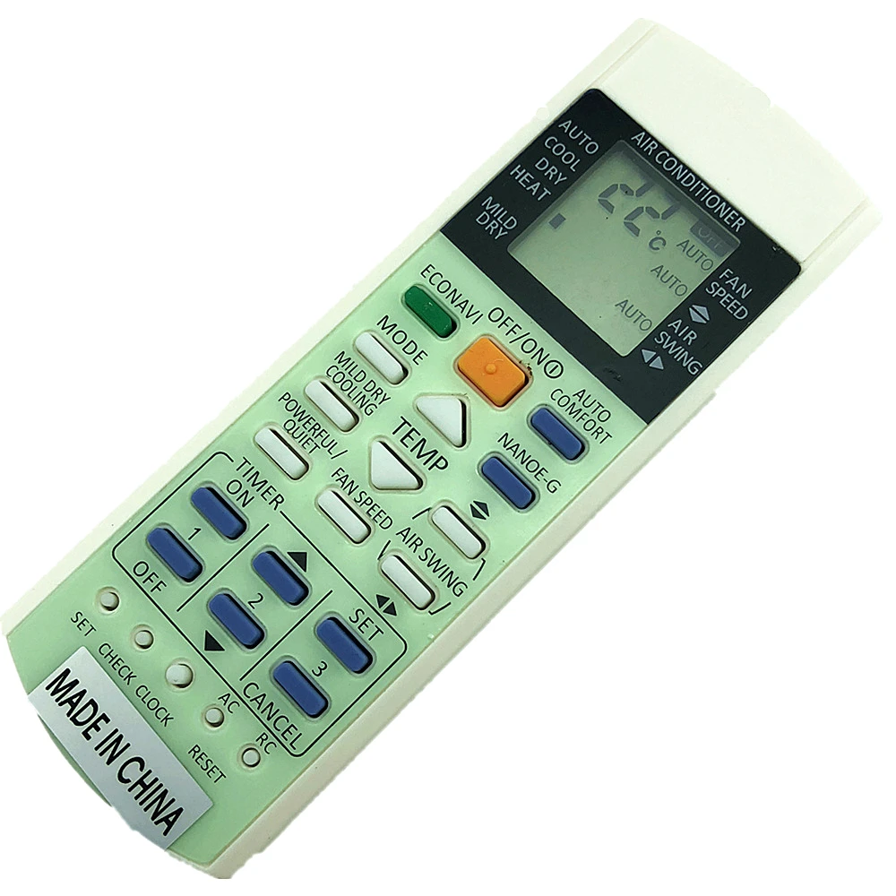 Пульт дистанционного управления для кондиционера Panasonic A75C3208 A75C3706 A75C3708 A75C3300 KTSX5J