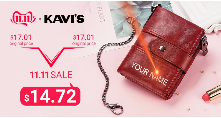 KAVIS DIY гравировка натуральная кожа кошелек для мужчин Crazy Horse кошельки Портмоне Короткий Мужской мешок для денег Rfid Walet Perse