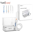 Ирригатор для полости рта H20floss, профессиональный Стоматологический Ирригатор для полости рта, 3 режима, зарядка от USB, для всей семьи