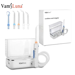 Ирригатор для полости рта H20floss, профессиональный Стоматологический Ирригатор для полости рта, 3 режима, зарядка от USB, для всей семьи