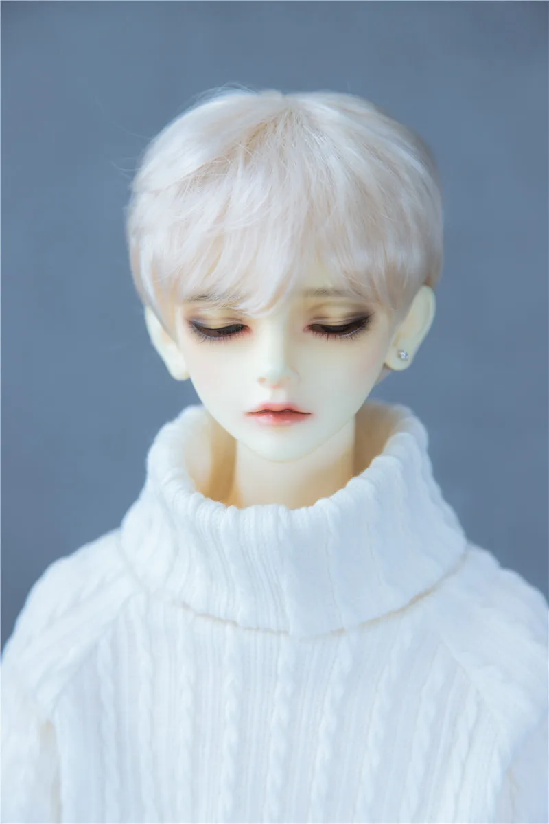 

Парики для кукол BJD, имитация мохера для кукол 1/3 1/4 1/6 BJD DD SD MSD YOSD, волосы для кукол, короткие волосы, парики, аксессуары для кукол