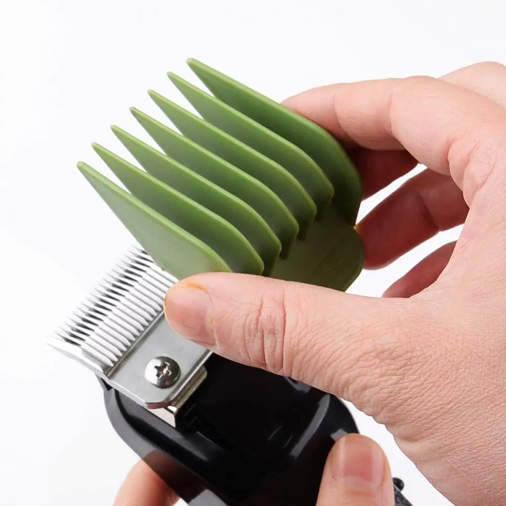 

3/10Pcs 1.5-25mm Hair Clipper Limit Combs Guide Attachments Haircutting Tool