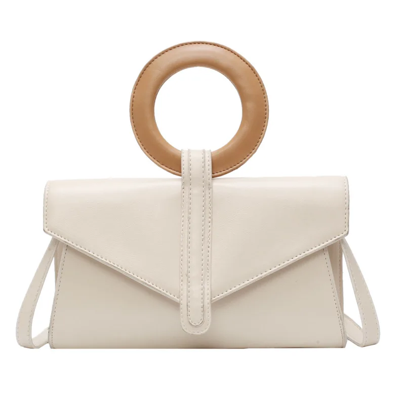 

High-Grade Bags Female Spring 2020 New Fashion Ring Hand Bag Western Style Shoulder Shoulder Bag