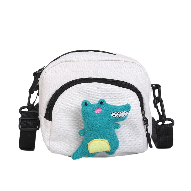 

Student Messenger Bag New Cartoon Custom Women's Canvas Bag Street Fashion Cute Canvas Satchel Personality Canvas Bag