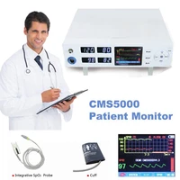 contec cms5000 approved medical equipment 2 parameter patient monitor spo2 nibp pr heart rate icu