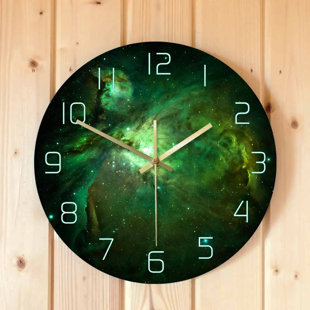 Carina Nebula небесная звезда печать настенные часы Туманность космическая сцена