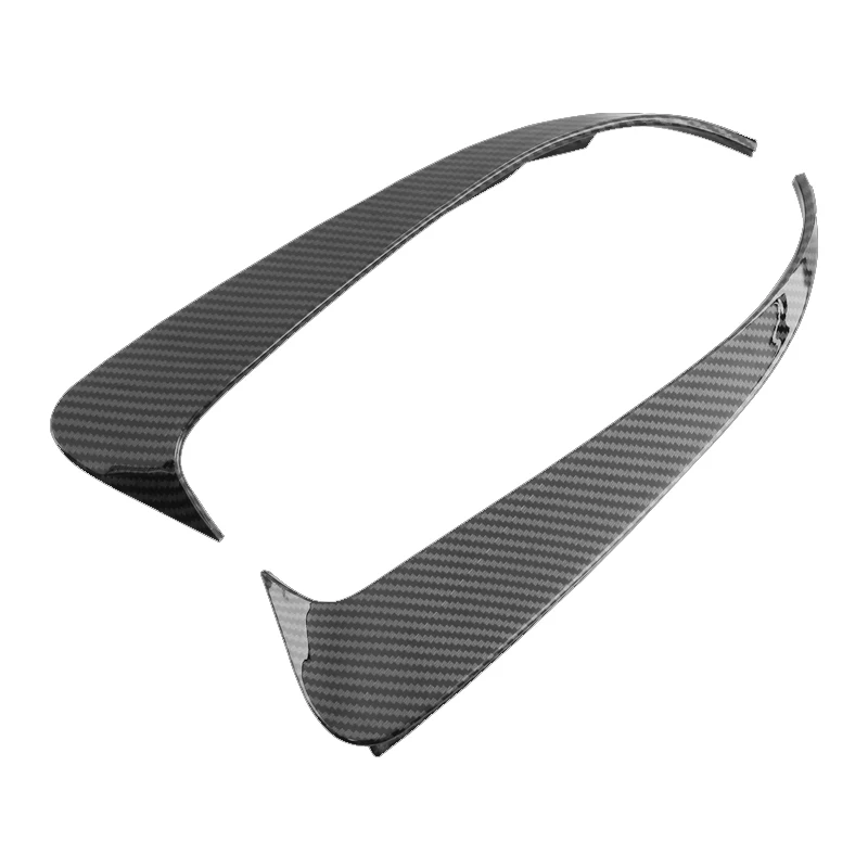 Автомобильные Стикеры из углеродного волокна украшение заднего бампера для Mercedes