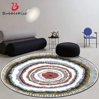 bubble kiss round thicken living room carpets for home deocr abstract bedroom decor floor mat long pile area rugs for kid play