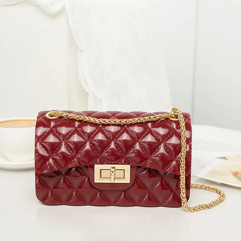 

Arrival Exclusive Womens Handbags 2021 New Fashion Trend Chain Jelly Satchel Women's Bag Purses
