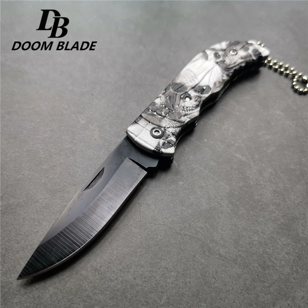 Складной карманный нож из нержавеющей стали 12 шт./лот 160 мм (6 3 дюйма) 55hrc для чистки