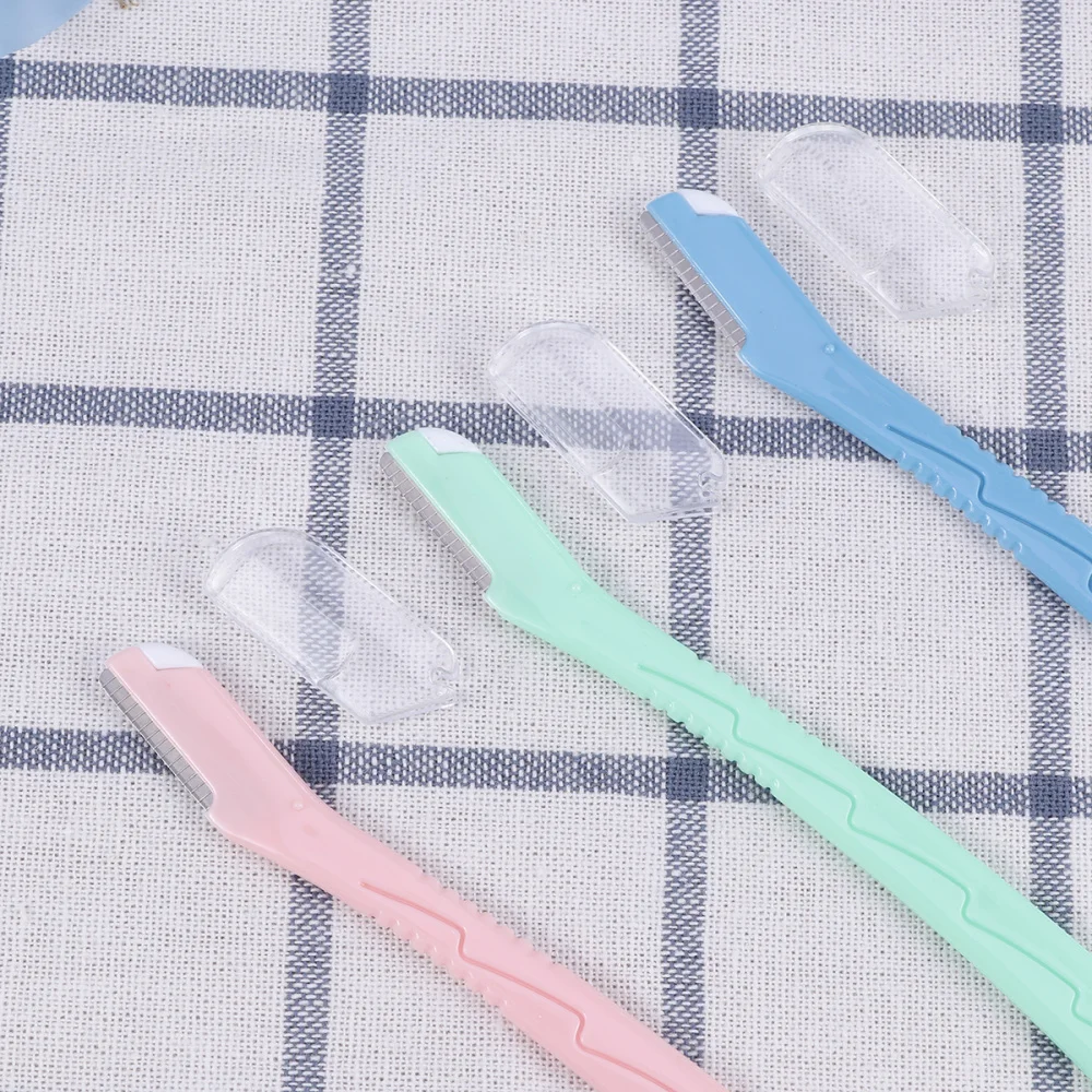 

3PCS Mixed Color Safety Razor Knives Stainless Steel Sharp Knives For Girl Use