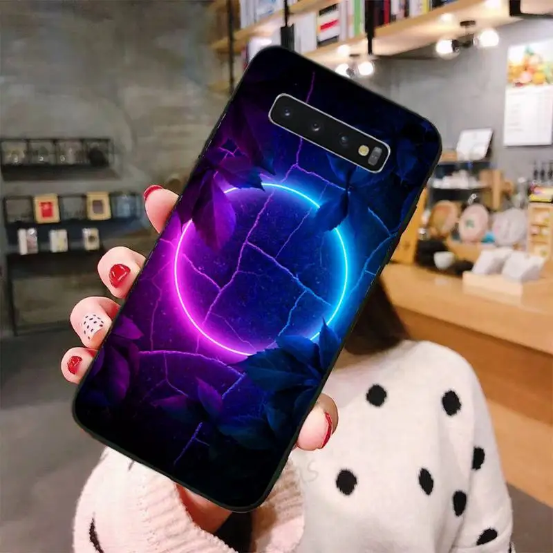 

Dark Nature Foliage Phone Case For Samsung A50 A51 A71 A20E A20S S10 S20 S21 S30 Plus ultra 5G M11 funda shell