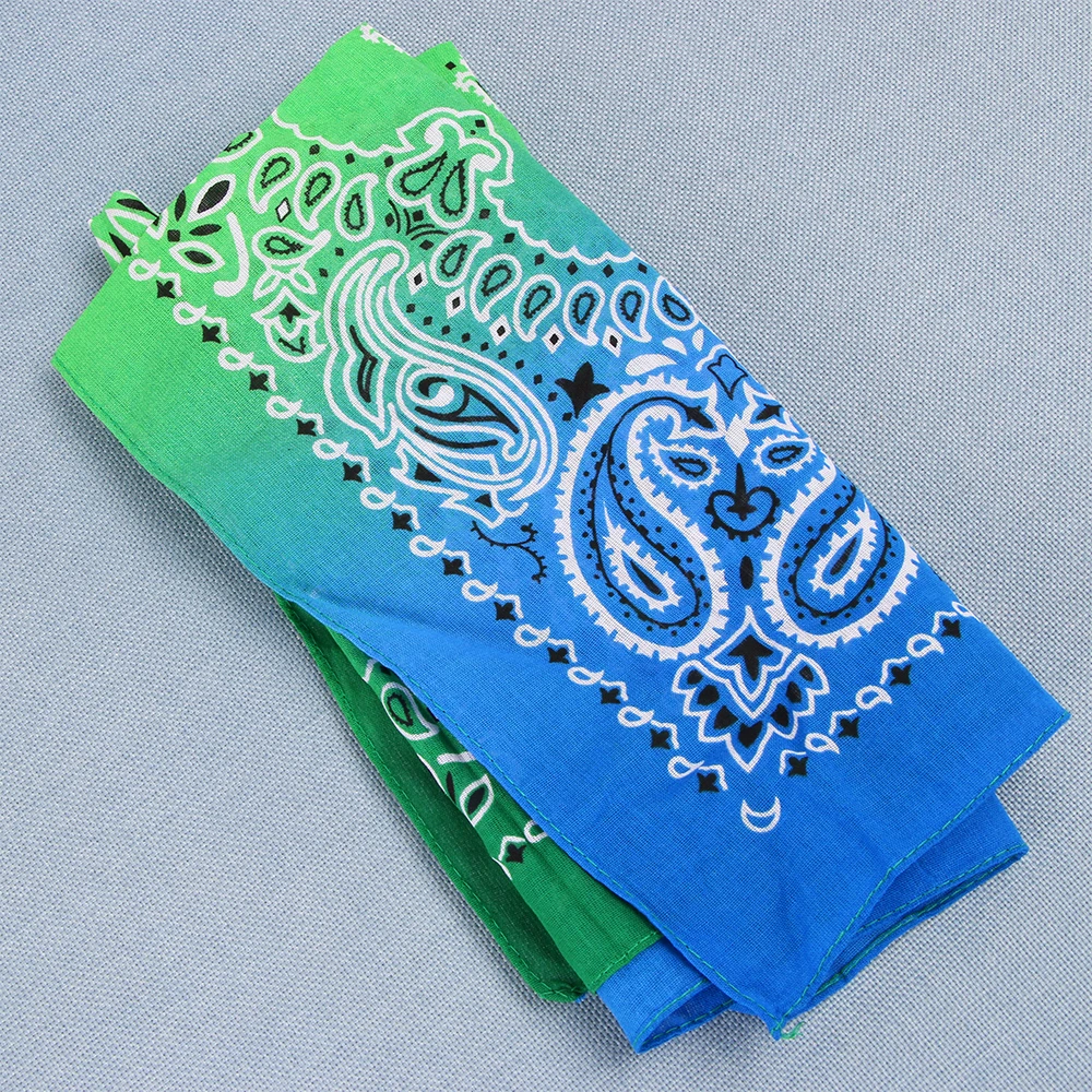 Бандана для мужчин и женщин разноцветный платок с принтом тай-дай в стиле хип-хоп