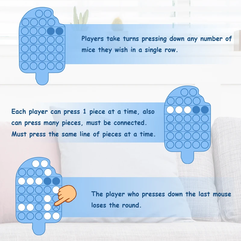 Пузырьки для сенсорных элементов мягкие игрушки снятия стресса забавные детские