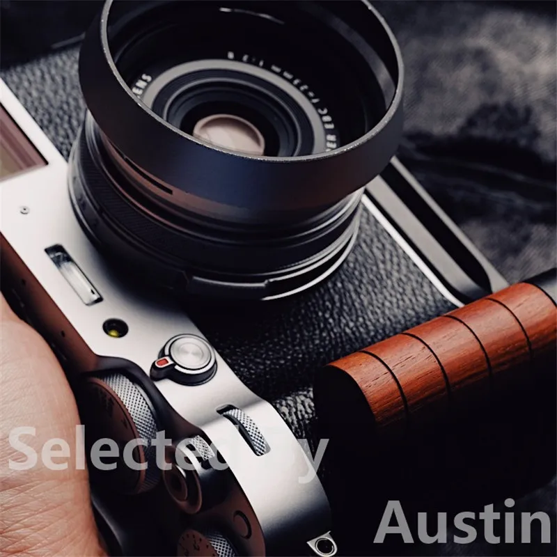 Деревянная Ручная рукоятка БЫСТРОРАЗЪЕМНАЯ L Пластина для Fuji X100V Fujifilm X