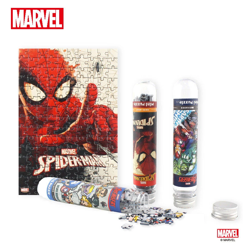 Мини Головоломка мстители Disney 150 шт. Пазл Человек паук декомпрессионная