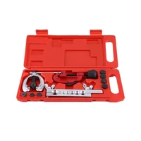 10pc flare tool kit pipe flaring kit brake fuel tube repair flare tool set with cutter brake tube flare tool clamp