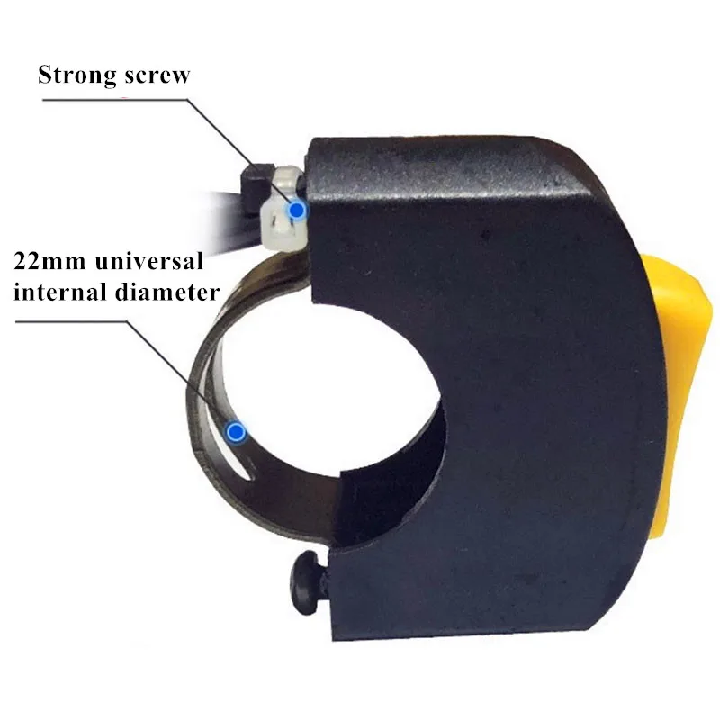Универсальный мотоциклетный переключатель 12 В кнопка включения/выключения для