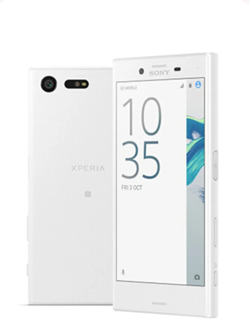 Мобильный телефон sony Xperia X Compact F5321 с одной sim-картой, 4G LTE, 4,6 дюймов, 3 ГБ ОЗУ, 32 Гб ПЗУ, 2700 мАч, мобильный телефон с отпечатком пальца