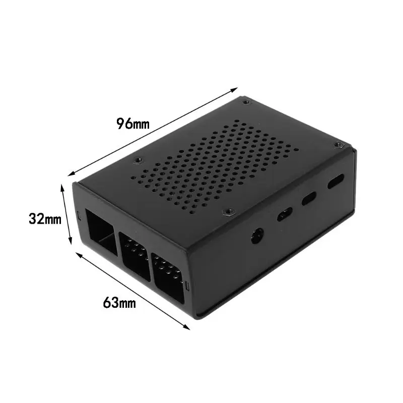 

1Set Aluminum Alloy Case Metal Shell Box Enclosure for Raspberry Pi 4 Model B