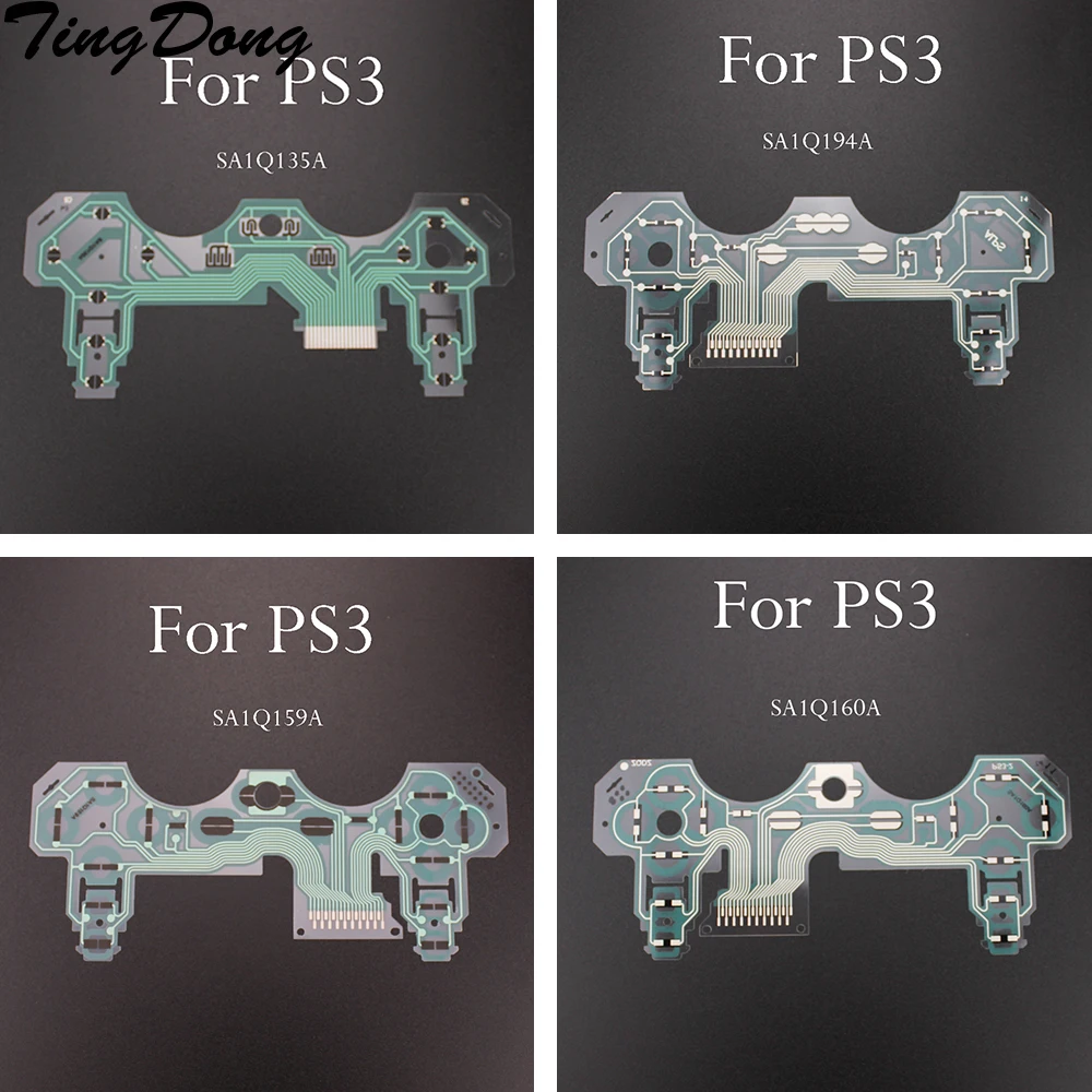 TingDong 50 шт в наборе для PS3 контроллера Dualshock 3 SA1Q135A 160A 159A 194A вибрации проводящая