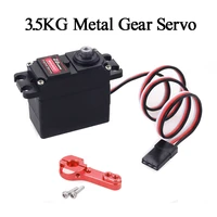 20g 3 5kg metal gear servo with 25t m3 metal arm for 116 114 112 rc car carson wpl wltoys hsp jjrc zd racing buggy truggy