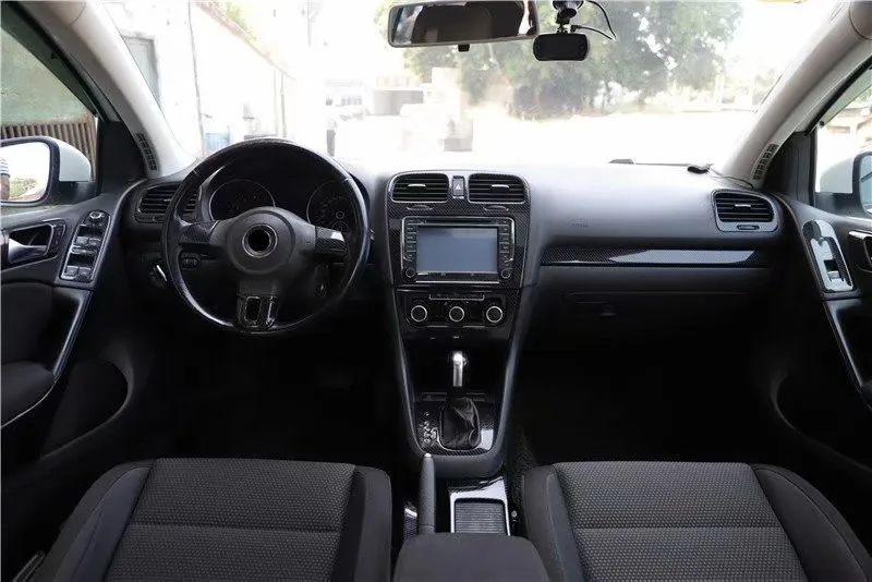 1 лот автомобильные наклейки ABS черное углеродное волокно внутри декоративный