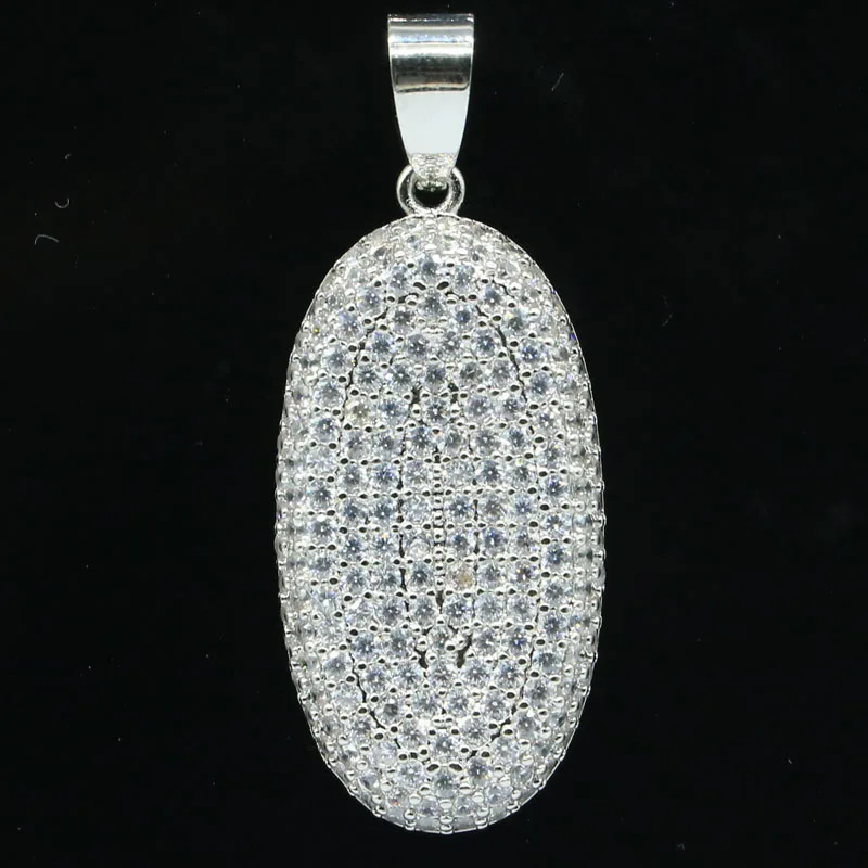 40x16 мм милый белый сапфир для женщин ювелирные изделия повседневная одежда