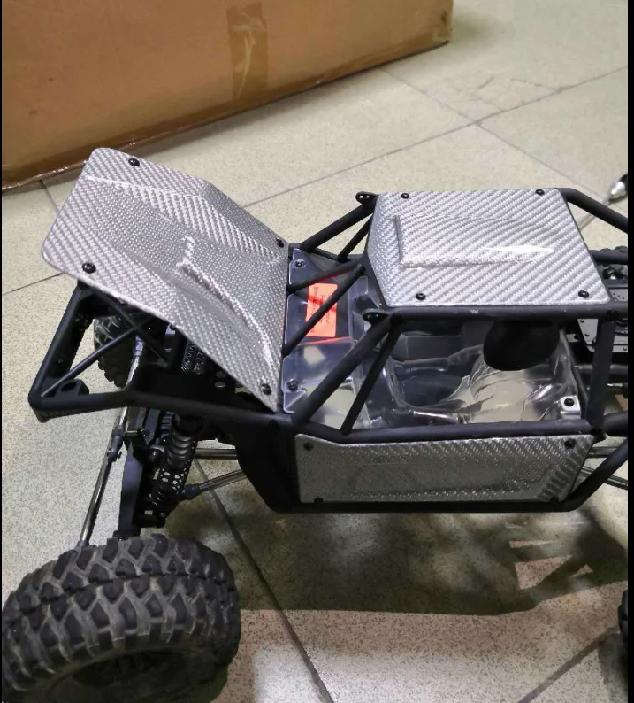 Комплект осевой панели корпуса из углеродного волокна AXI230012 Axial каприа 1 9