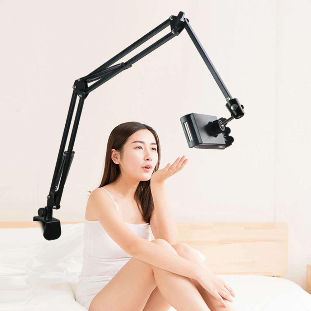 

Гибкий Длинный мобильный телефон Подставка для планшета держатель для телефона и планшета гибкий длинный зажим для телефона