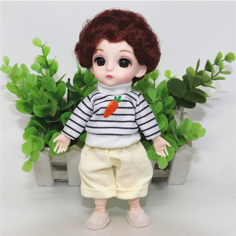 16 см BJD кукла мальчик куклы 1/12 OB11 хорошенькая Кукла Пупс статуя обнаженного