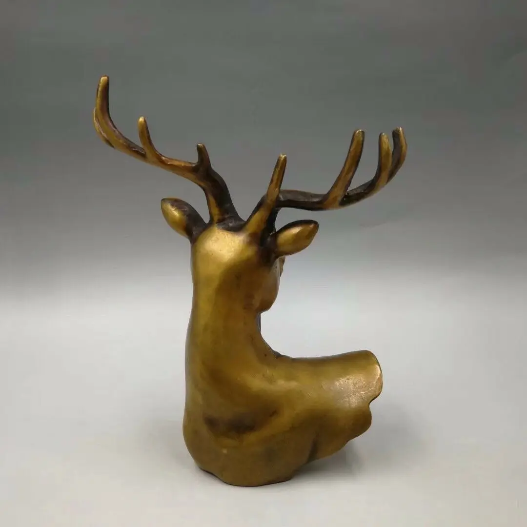 

Chinese Brass Deer Home Decoration