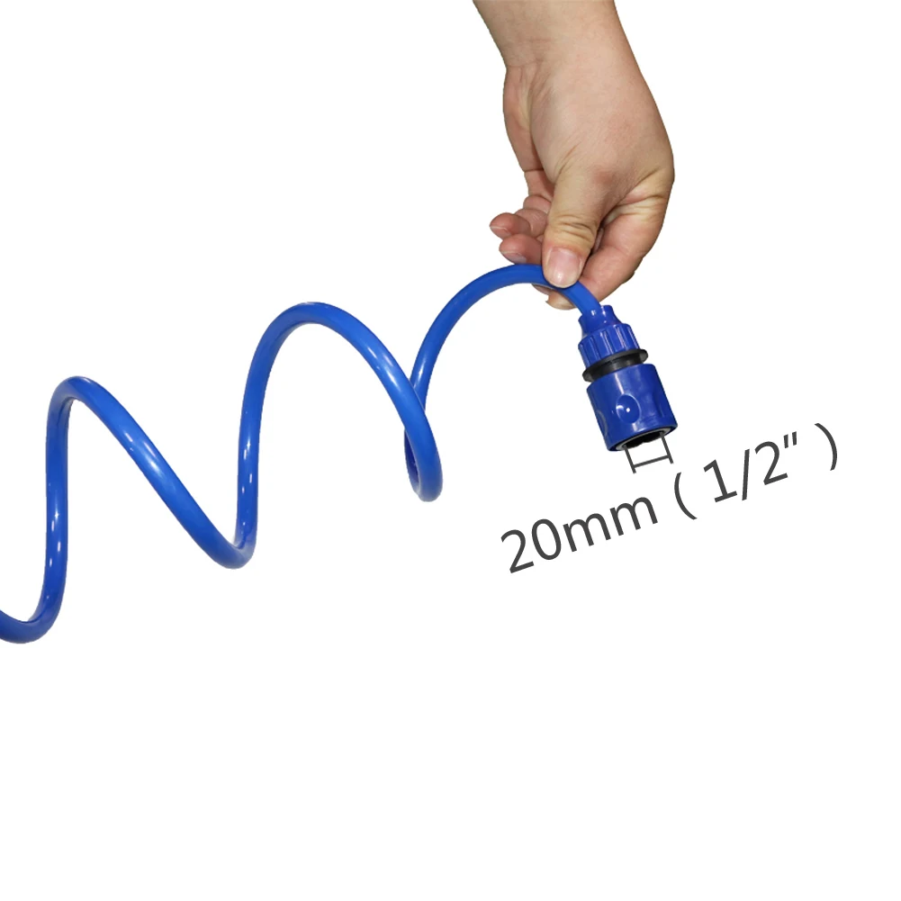 Гибкий Выдвижной шланг для душа полива сада и ванной комнаты с быстрым разъемом