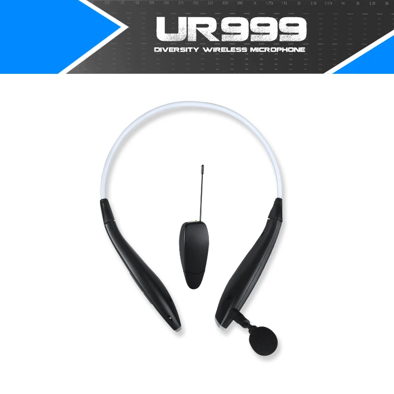U segment live outdoor interview wireless neckband microphone