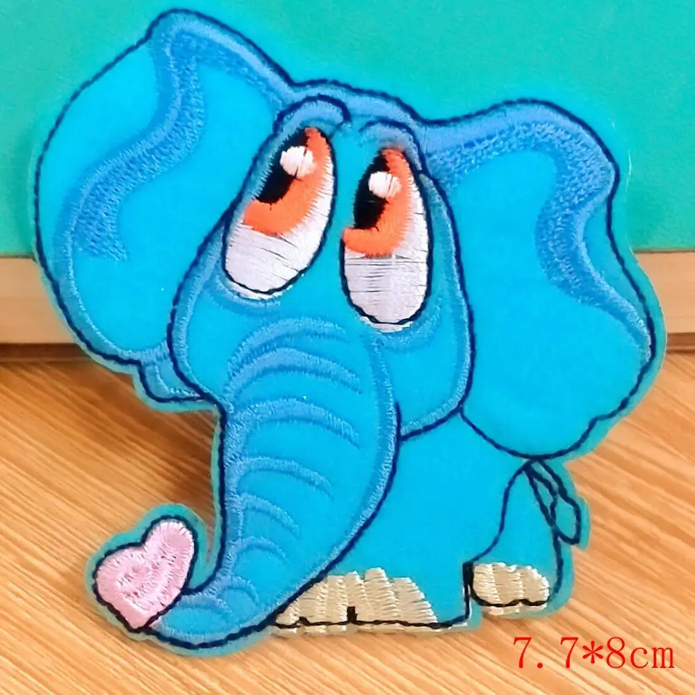 Термоклейкая нашивка сделай сам с изображением волка медведя животных патчи