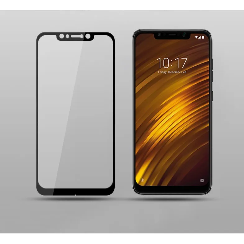 

Закаленное стекло 5d 6d 9d для Xiaomi Redmi Note 6 / Pro Pocophone F1, полное клеевое покрытие с защитой от царапин