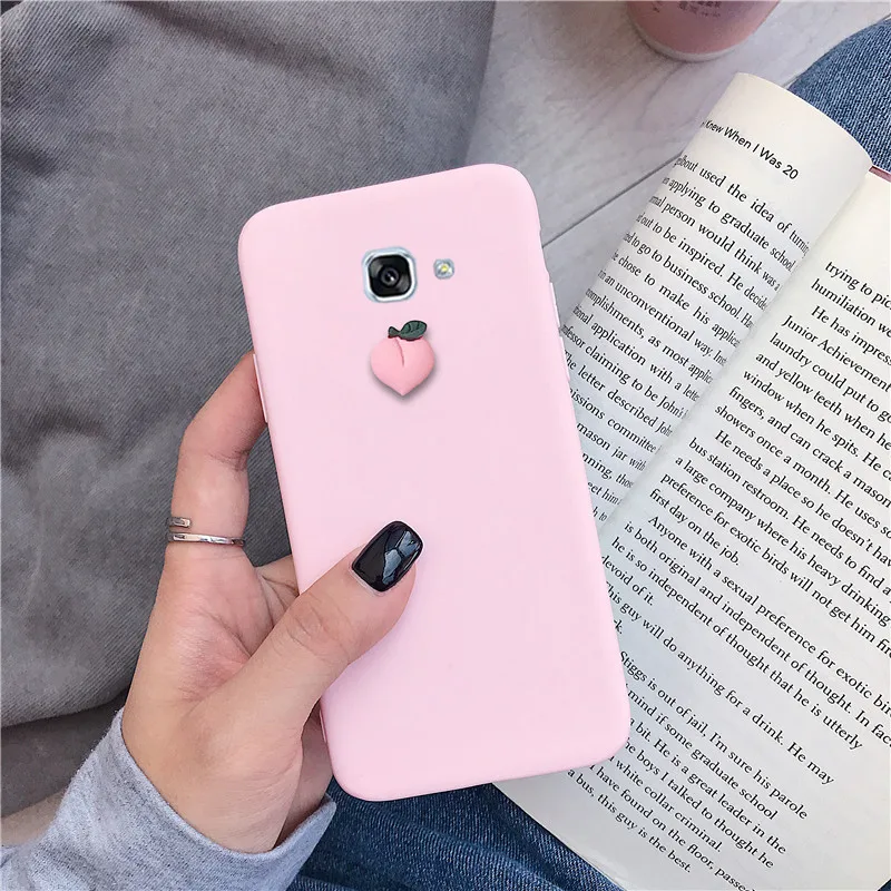 3D Симпатичные Фрукты чехол для Samsung Galaxy J2 j3 j4 j5 j6 j7 j8 pro plus Prime core банан персик виноград мягкий funda