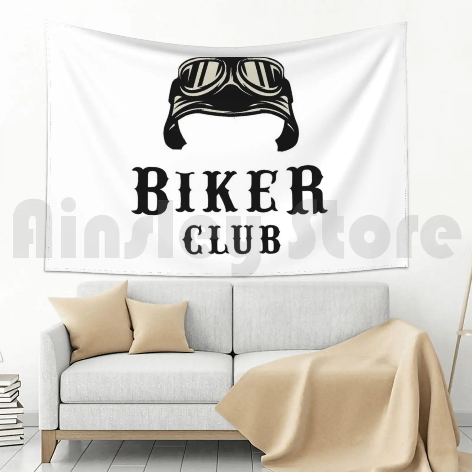 Забавный американский мотоцикл с изображением велосипедного клуба чоппера 12