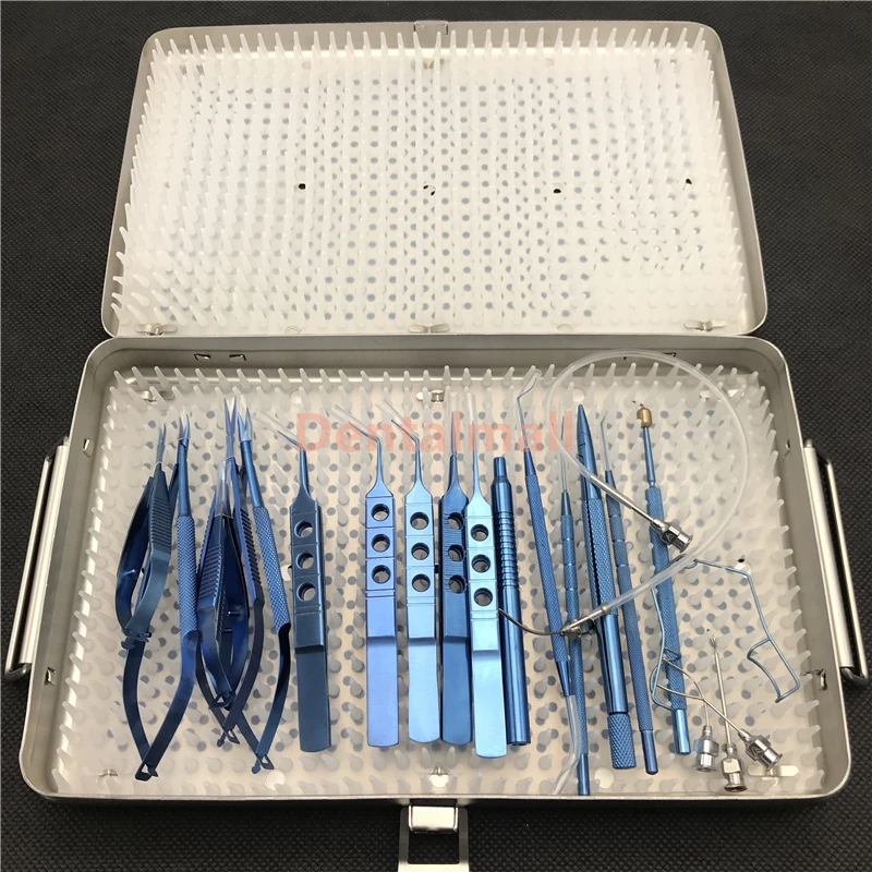 Набор для катаракты хирургический инструмент с коробкой стерилизации